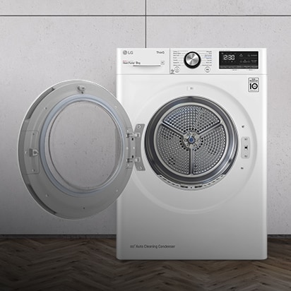 باب قابل للعكس Dryer-EU-Vivace-V900-VC2-TUV-White-10-2-Reversible-Door-D