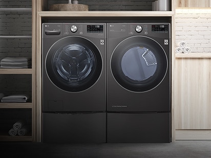 Washer and Dryer Dryer-Victor2R-HP-Black-08-3-Washer-Dryer-D
